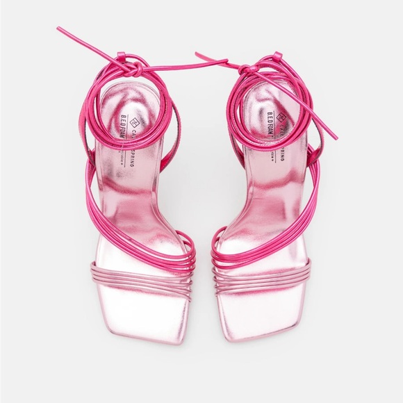 Call it spring laced up sandal - Picture 4 of 4